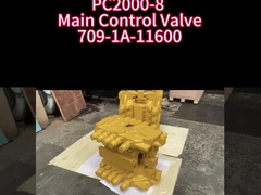 PC2000-8 Valva de controlo principal 709-1A-11600 709-1A-11100 Para escavadeira Komatsu